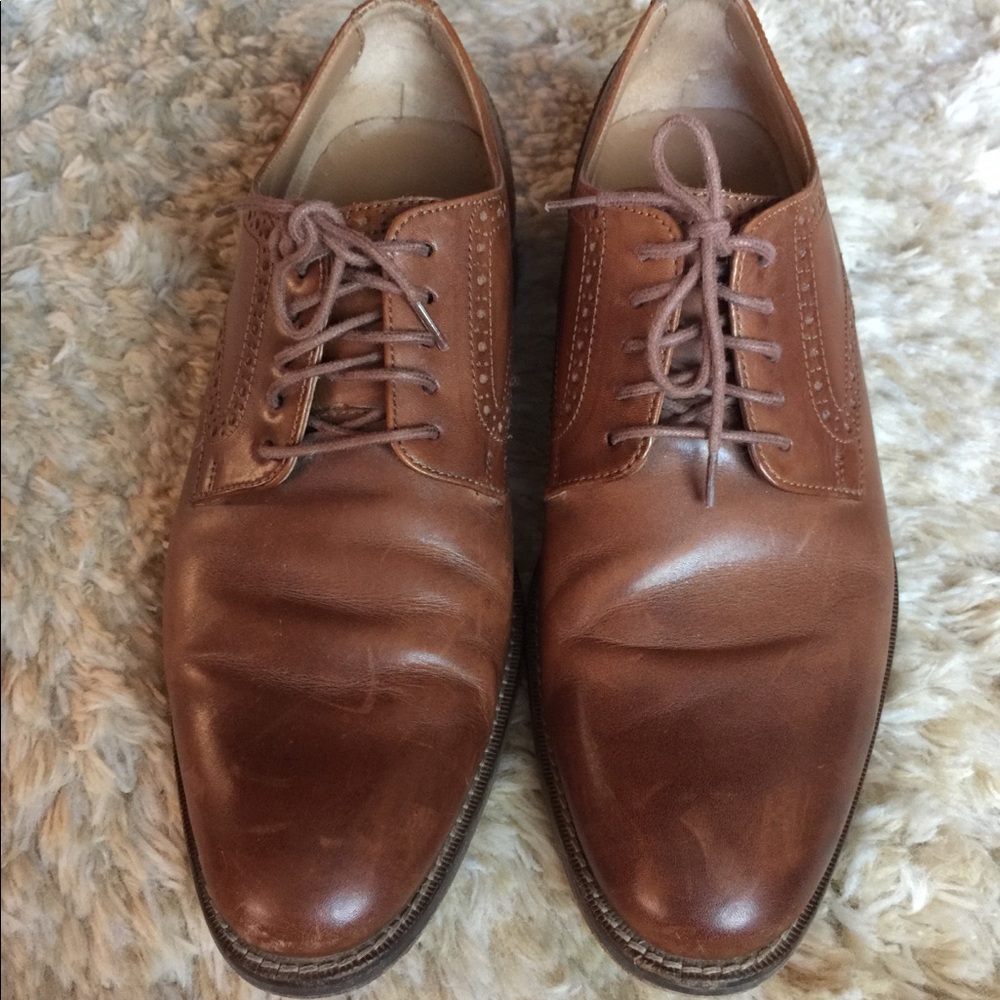Cole Haan Madison Grand Cap Toe Oxford Brown 8